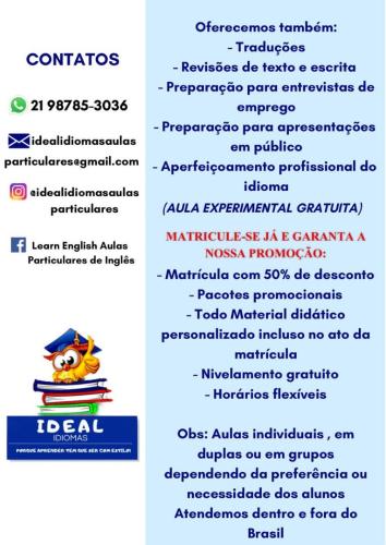 Aula de conversação de inglês para iniciantes. - Serviços - Divinópolis,  Caruaru 1247467368