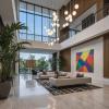 Hall de umprédio em SP- com grande quantidade de AIRBNB