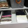Organização de gavetas de blusinhas
