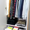 Organização de guarda roupa
