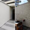 Preparação para pedras rusticas