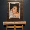 Processo:  Retrato (pastel seco s/ papel).