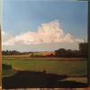 Estudo de paisagem (óleo s/ painel).