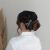 Penteado coque baixo para noivas