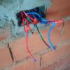 Circuito de tomadas 127 com conector de torção