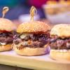 Mine burguer finger food