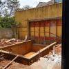 Piscina em construção