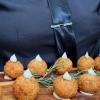 Cheese ball crocante com camarão