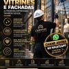 limpeza de vitrines e fachadas