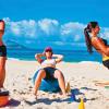 Treino funcional na praia
