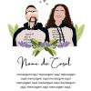 Ilustração digital: presente para padrinhos de casamento