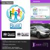 Identidade Visual - Jader Tuon Marketing - Cliente Viva Bairro