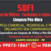 Sofi limpezas de vidros e pós obras 