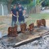 Confraternização Empresa com Costela de Chão efetuado por Buffet Galpão do Churrasco