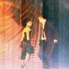 Apresentaçao de Tango no centro cultural Gilberto Maya com parceiro de dança Edson Ribeiro. 2001
