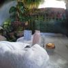 Massagem relaxante,ao ar livre
