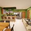 Projeto interiores: sala jantar e cozinha