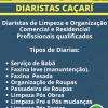 Diaristas De Limpeza Caçarí