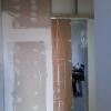 Parede drywall para porta embuti