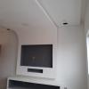 Painel de drywall e ilha