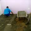 Aplicando contrapiso