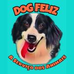 Dog Feliz A Serviço Dos Animais