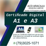 Certificado Digital  Acd Aracajusiqueira