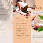 Massagem Terapêutica Tailandesa Massagem Terapêutica Tailandesa