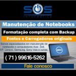 Manutenção Notebook Salvador  Sos Informatica Assistência Notebooks E Projetores