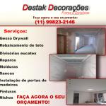 Gesso Drywall Forros Divisórias Gesso Drywall Forros Divisórias